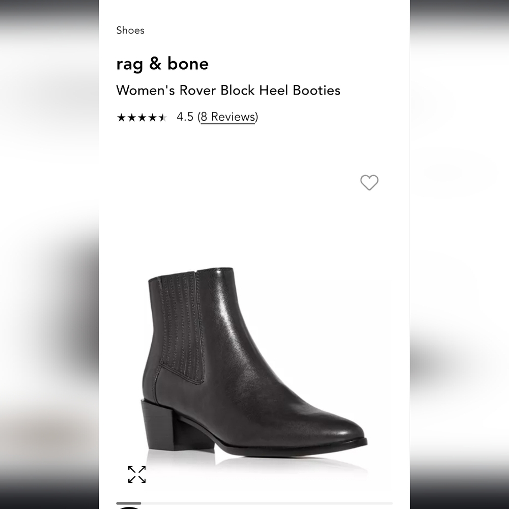 Rag & Bone leather ankle boots